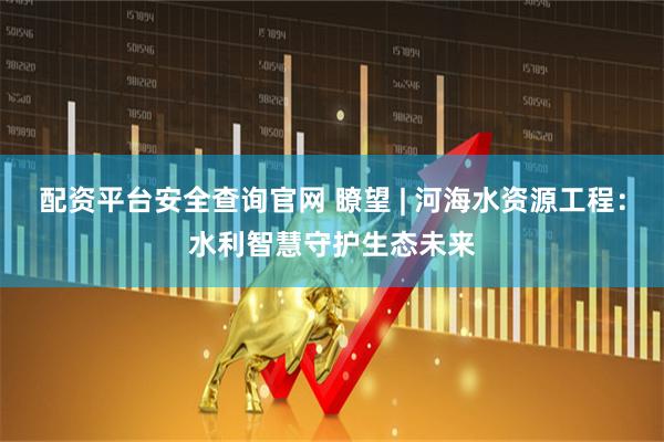配资平台安全查询官网 瞭望 | 河海水资源工程：水利智慧守护生态未来