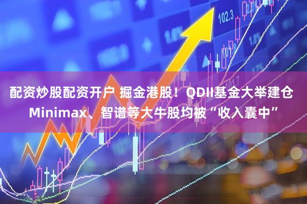 配资炒股配资开户 掘金港股！QDII基金大举建仓 Minimax、智谱等大牛股均被“收入囊中”
